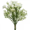 Ranunculus Bouquet Artificial Flowers Silk Flowers White L37cm