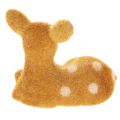 Decorative reclining fawn