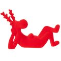 Decorative red reindeer