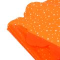 Floristik24 Rondella cuff orange Ø38cm 50pcs