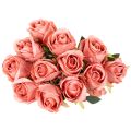 Artificial rose flowers in a