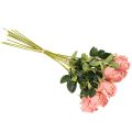 Artificial rose flowers in a