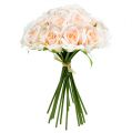 Floristik24 Rose bouquet peach Ø22cm