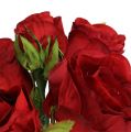 Floristik24 Bouquet of roses red 25cm