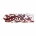 Deco branches Sabulosum red frosted 4-6 25 pieces