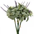 Floristik24 Artificial silk flowers, sage in bunch, sage silk flower violet L28cm 4pcs
