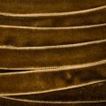 Decorative velvet ribbon, narrow, 10mm wide, 20m long, on a roll | Floristik24.ie