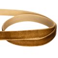 Decorative velvet ribbon, narrow, 10mm wide, 20m long, on a roll | Floristik24.ie