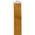 Decorative velvet ribbon on a