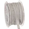 Floristik24 Velvet ribbon, decorative ribbon on a roll for creative decorations, 10mm wide, 20m long