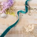 Decorative velvet ribbon for decorating, 20mm wide, 10m long | Floristik24.ie