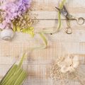 Decorative velvet ribbon for floristry and creative projects, 10mm x 20m | Floristik24.ie