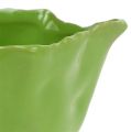 Floristik24 Ceramic bowl in green Ø13cm H6cm