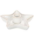 Ceramic star candle holder,