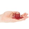 Star-shaped candle holder for taper candles, Advent and Christmas, 8cm, 2 pieces | Floristik24.ie