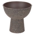 Floristik24 Round plant bowl with base, 18cm