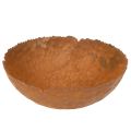 Floristik24 Round metal bowl with rust-effect textured surface, 20cm