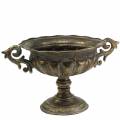 Floristik24 Cup bowl antique gold Ø28cm H23cm