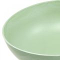 Floristik24 Decorative bowl green pastel plastic table decoration spring Ø20cm