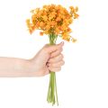 Artificial baby's breath orange branch for flower arrangements 30cm 10pcs | Floristik24.ie
