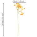 Artificial baby's breath orange branch for flower arrangements 30cm 10pcs | Floristik24.ie