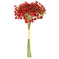 Artificial baby's breath, red, bouquet as flower decoration, 30cm, 10 pieces | Floristik24.ie