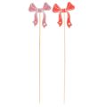 Decorative Bow Flower Picks 32cm 12pcs | Floristik24.ie