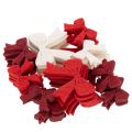 Decorative Bow Mix Scatter Decoration Christmas and Crafts 5cm 48pcs | Floristik24.ie