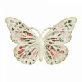 Wall decoration metal butterfly decoration country style W21.5cm