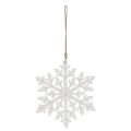 Large decorative snowflake, hanging decoration, 30cm | Floristik24.ie