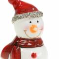 Floristik24 Christmas decoration figure snowman 7.5cm 4pcs