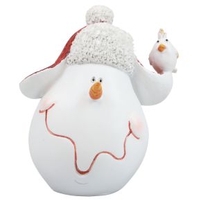 Floristik24 Table decoration Christmas decoration snowman with hat H13cm 2pcs