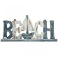 Floristik24 Display lettering Beach, maritime decoration wood L36cm H18cm