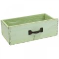 Floristik24 Plant drawer wood light green plant box vintage 25×13×8cm