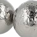 Floristik24 Floating ball flowers silver metal Ø5.5cm assorted 6pcs