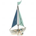 Floristik24 Decorative sailboat metal H26cm