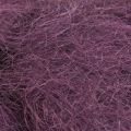 Floristik24 Sisal Purple sisal fiber for handicrafts and decoration 300g