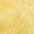 Floristik24 Sisal grass for crafts, craft material natural material yellow 300g