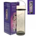 Floristik24 Garden lamp, solar lantern, light tube for decoration LED warm white H35cm