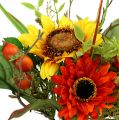 Floristik24 Bouquet of sunflowers yellow 24cm