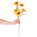 Artificial Sunflower Flower, Lifelike Decoration, 72cm, 2 Pieces | Floristik24.ie