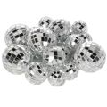 Floristik24 Decorative mirror balls, party decoration element, silver, 2-4cm, 50 pieces