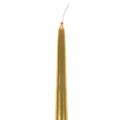 Floristik24 Taper candles 400/25 gold 8pcs