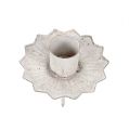 Floristik24 Taper candle holder for sticking Ø7cm cream 4pcs