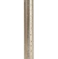 Tapered Candles Hand-Coloured Light Gold 22×240mm Set of 12 | Floristik24.ie