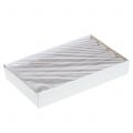Taper Candles Solid Colored Gray 34mm x 240mm 4 Pcs | Floristik24.ie