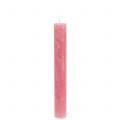 Floristik24 Taper Candles Solid Colored Pink 34mm x 240mm 4 Pcs