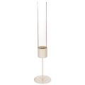 Floristik24 Modern 45cm glass cylinder candle holder