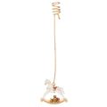 Floristik24 Christmas tree candle holder rocking horse 20cm 3pcs