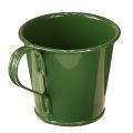Taper candle holder cup candle holder dark green H6cm 6pcs | Floristik24.ie